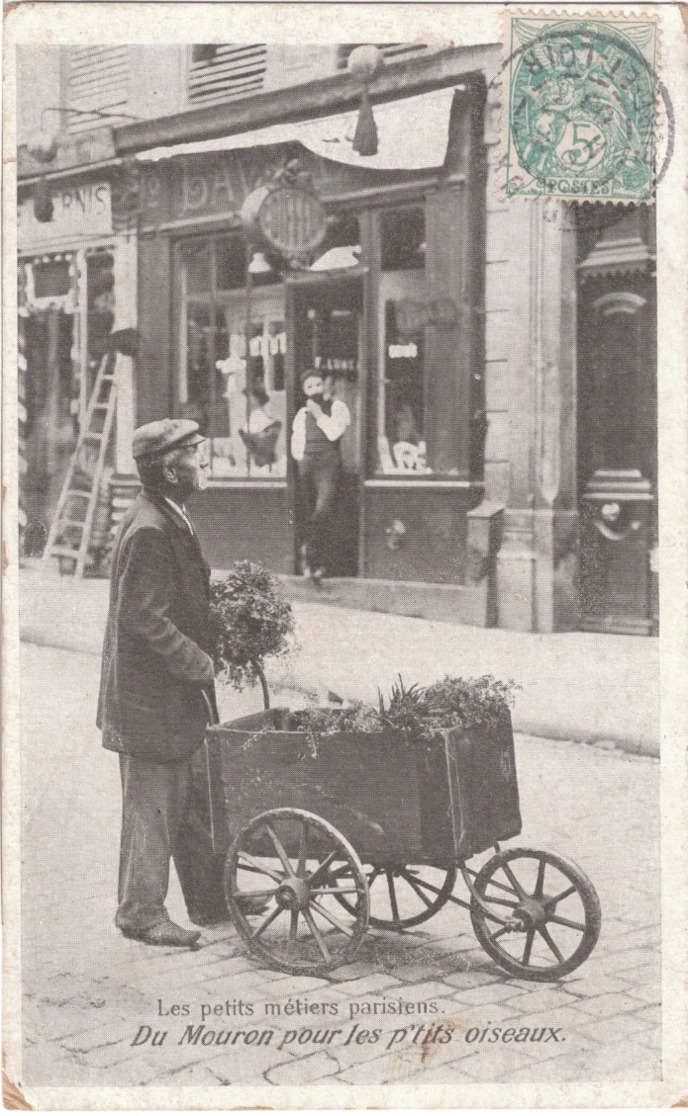 DU  MOURON  POUR  LES  PETITS  OISEAUX - Petits Métiers à Paris