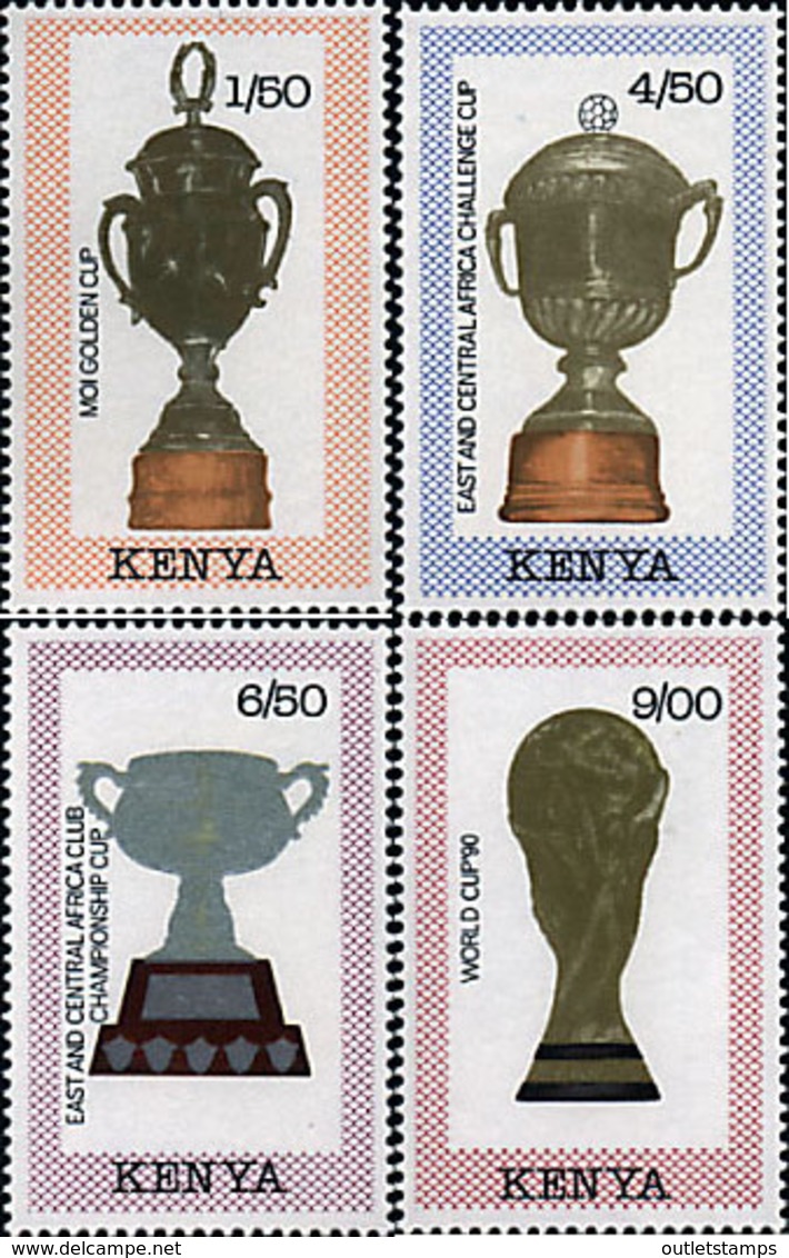 Ref. 27548 * NEW *  - KENYA . 1990. FOOTBALL WORLD CUP. ITALY-90. COPA DEL MUNDO DE FUTBOL. ITALIA-90 - Kenya (1963-...)