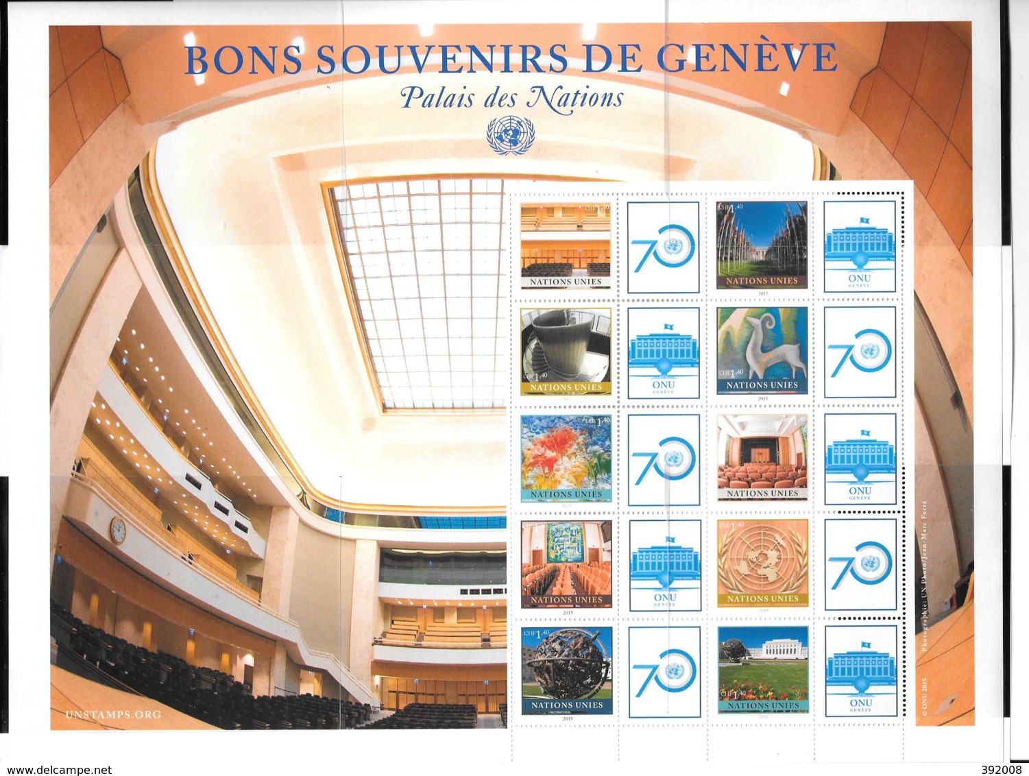 2015 - 931 à 940 **MNH - Nuovi