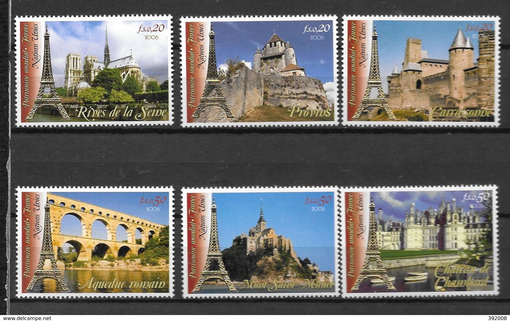 2006 - 556 à 561 **MNH - Nuovi