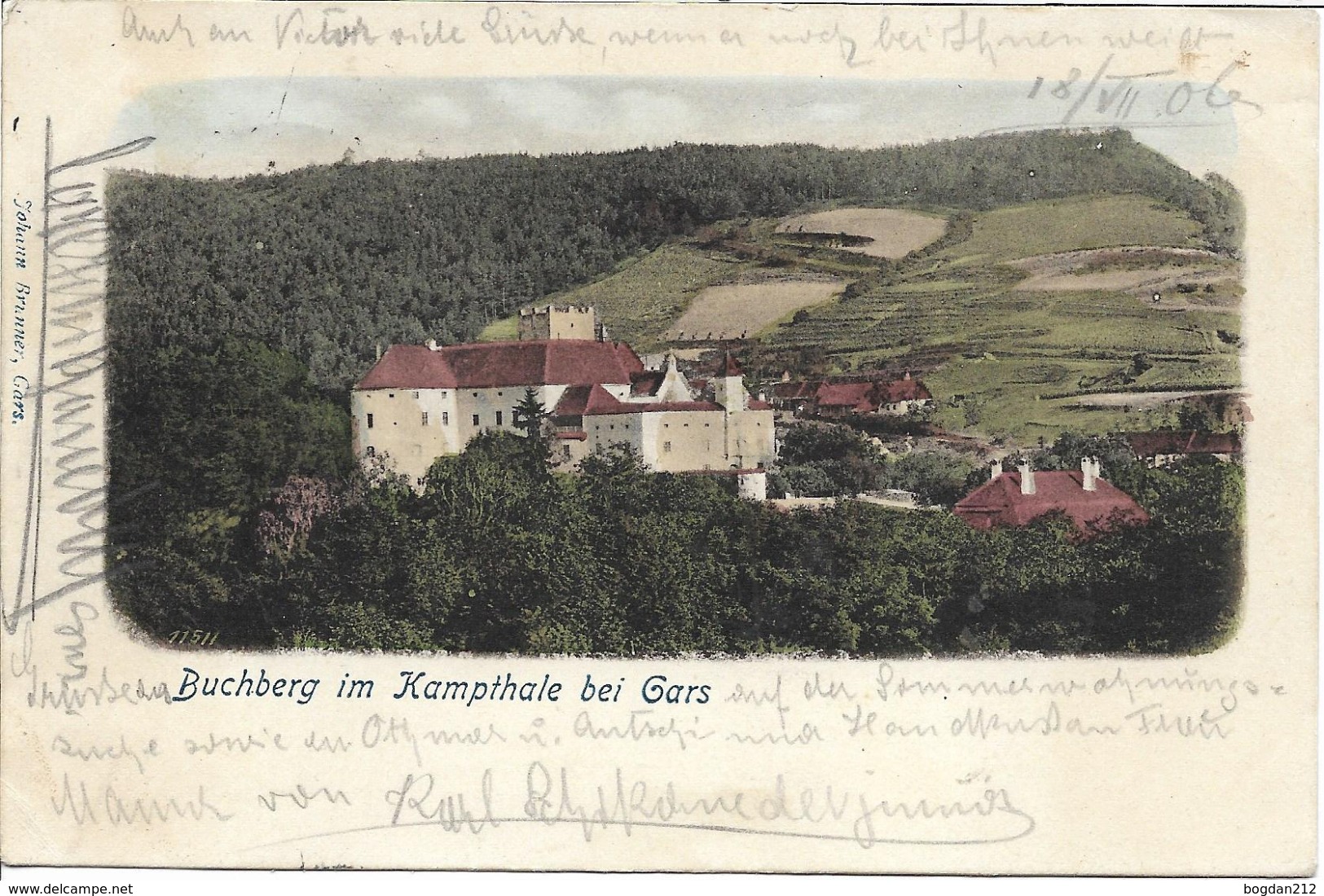 1906 - Gars Am Kamp , Gute Zustand, 2 Scan - Horn