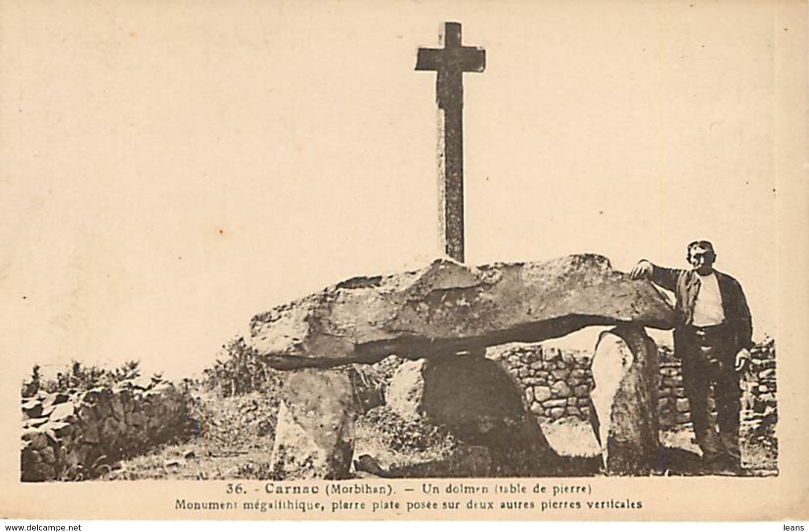 DOLMENS & MENHIRS - CARNAC - Le Dolmen - 36 - Dolmen & Menhirs