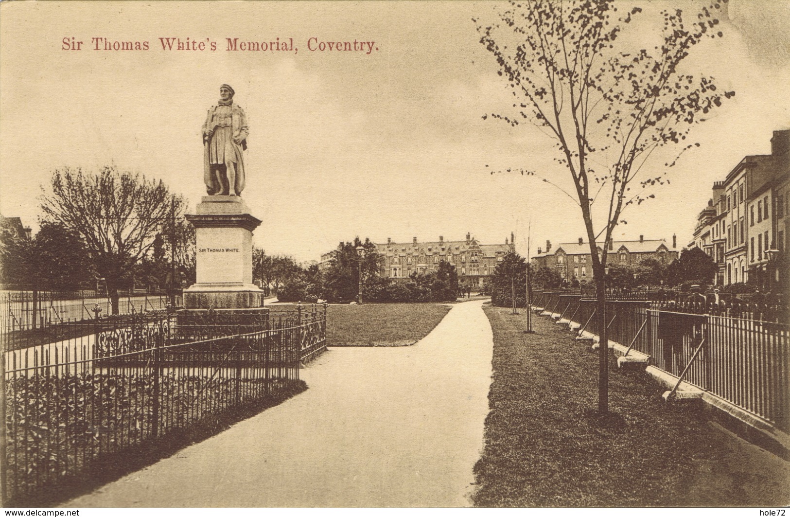 Coventry - Sir Thomas White's Memorial - Coventry