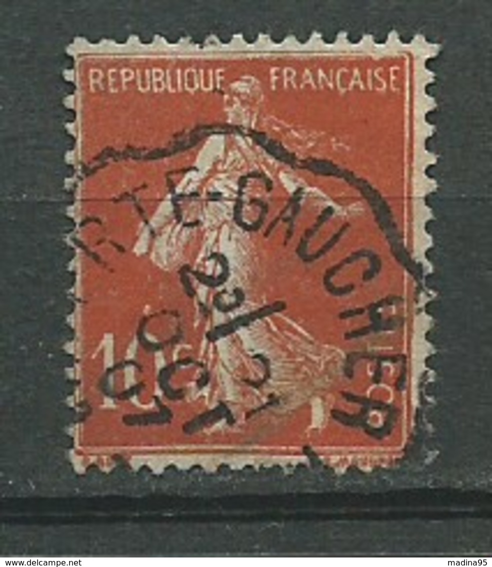 FRANCE: Obl., N° YT 135 (I), Obl. Ambulants, TB - 1906-38 Semeuse Camée