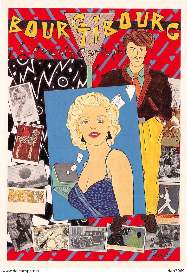 Patrick HAMM - Bourg Tibourg Collections - Négociant En Cartes Postales - Dédicace - Autographe - Marilyn Monroe - Hamm