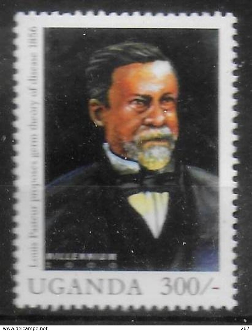 OUGANDA  N° 1854  * *  Millennium  Pasteur - Louis Pasteur