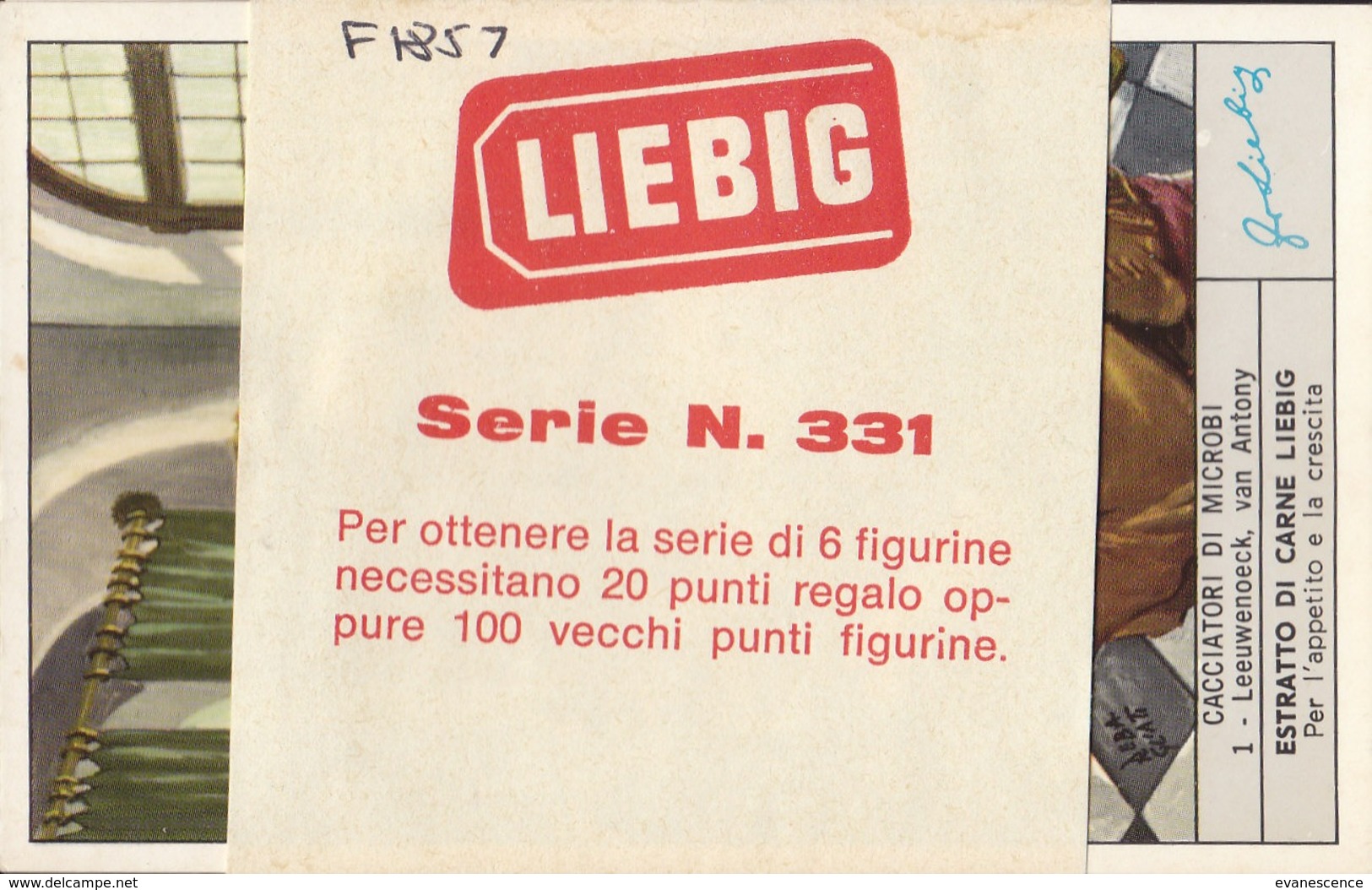 6 Chromos Liébig : Italie : Cacciatori Di Microbi ,  Sciences Médecine     ///  REF  OCT. 19 - Liebig