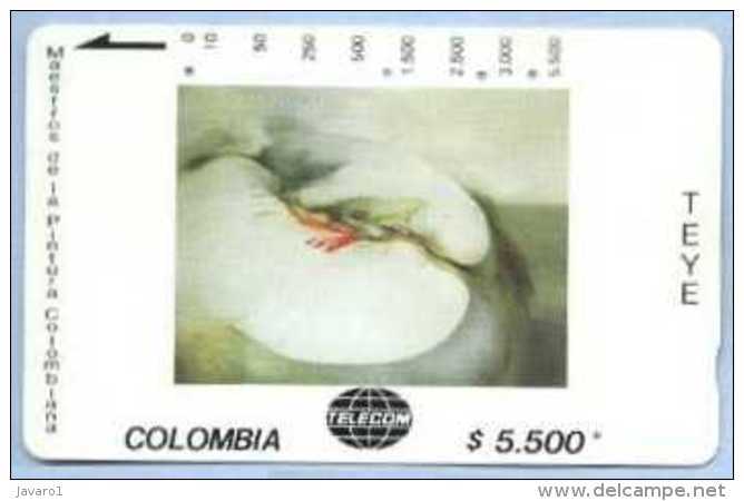 COLOMBIA : COLMT55 $5.500 TEYE    Melun   1986 USED - Colombia