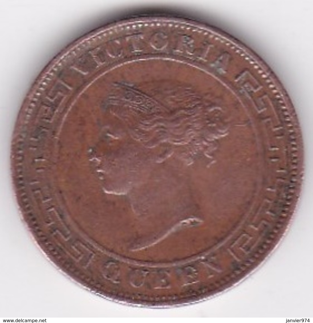 Ceylon. 1 Cent 1891. Victoria. Copper. KM# 92 - Sri Lanka