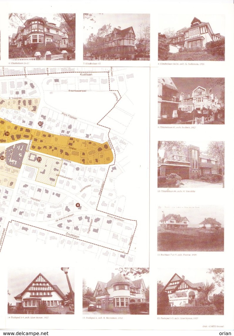 Waardevol Tijdschrift St-Lucasarchief Brussel 1995 / Inventaris Bouwkundig Erfgoed Villawijken Knokke-Heist & Duinbergen