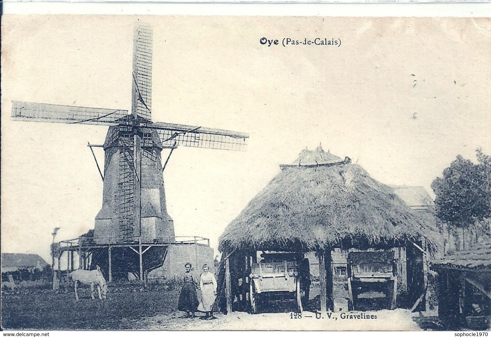 2020 - PAS DE CALAIS - OYE PLAGE - Le Moulin à Vent - Oye Plage