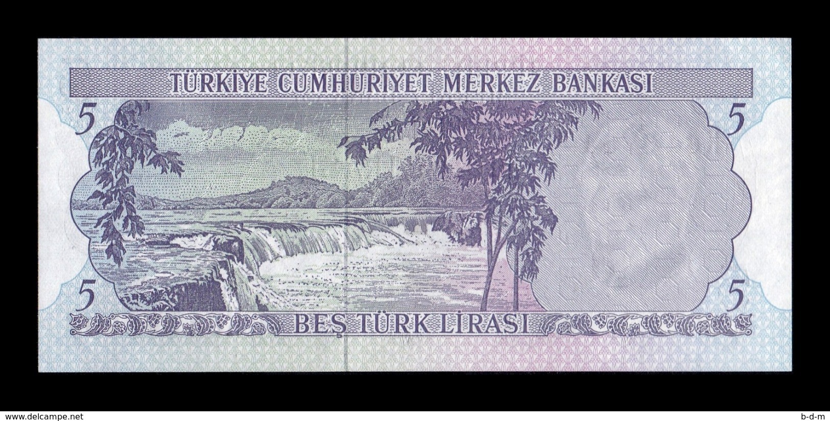 Turquía Turkey 5 Lira L.1970 (1976) Pick 185 SC UNC - Turquia