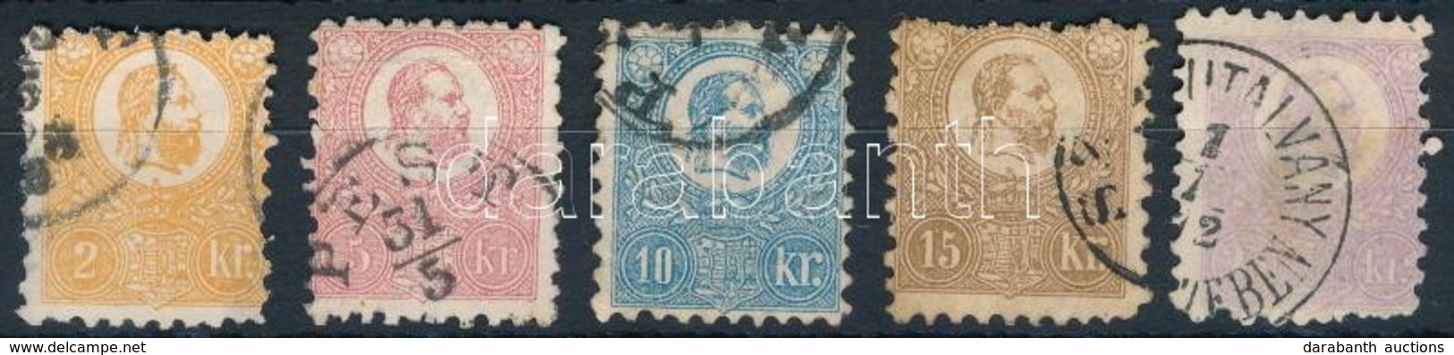 O 1871 Kőnyomat Sor 3kr Nélkül (115.000) (kisebb-nagyobb Hibák / Faults) - Otros & Sin Clasificación