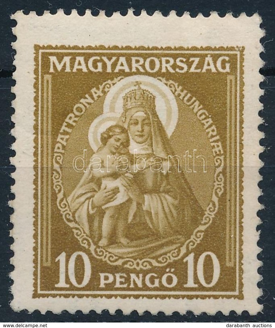 1932 Nagy Madonna 10P (újragumizva / Regummed) - Otros & Sin Clasificación