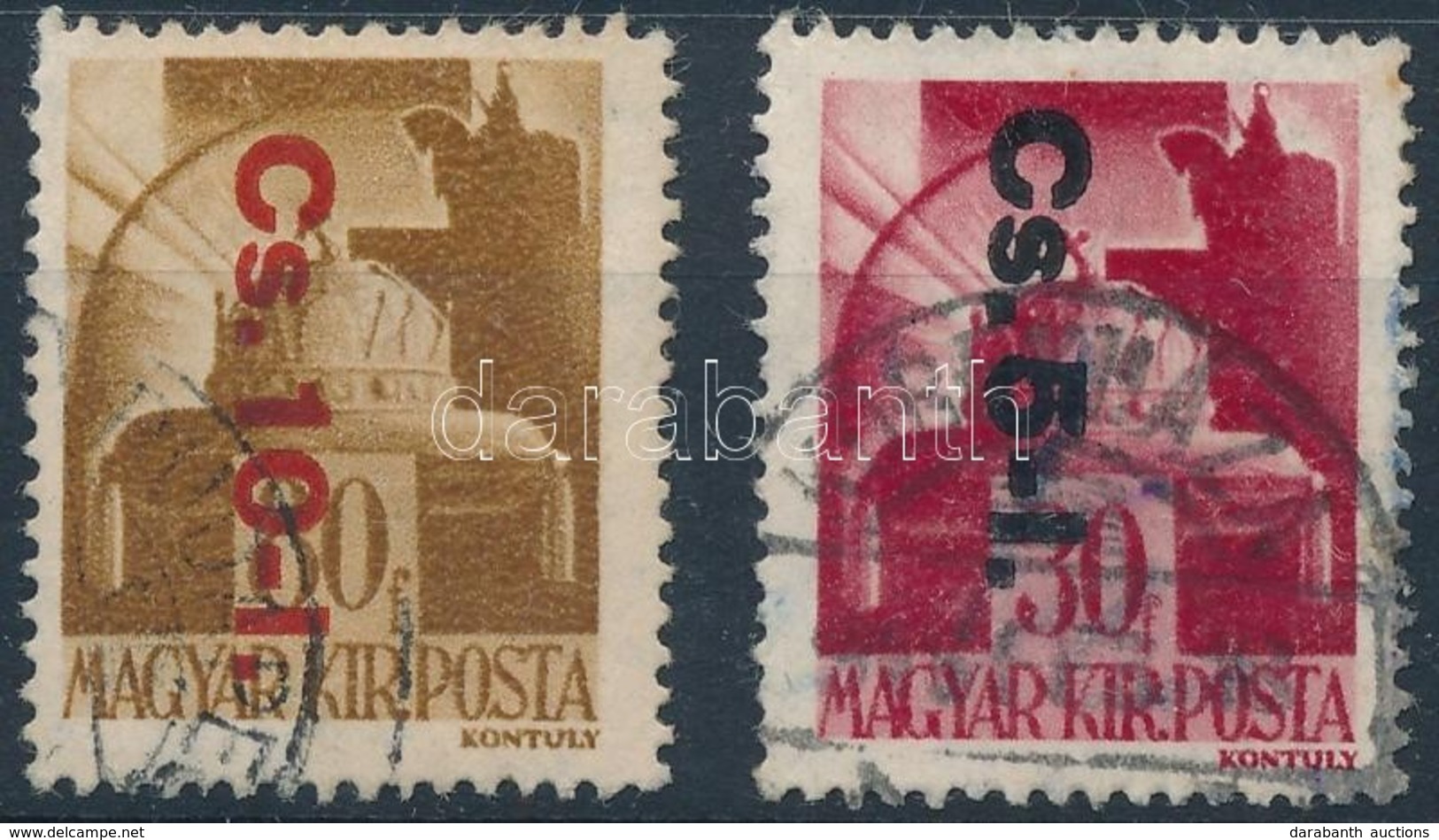 O 1946 Betűs Cs.5-I. + Cs. 10-I.  (16.000) - Otros & Sin Clasificación