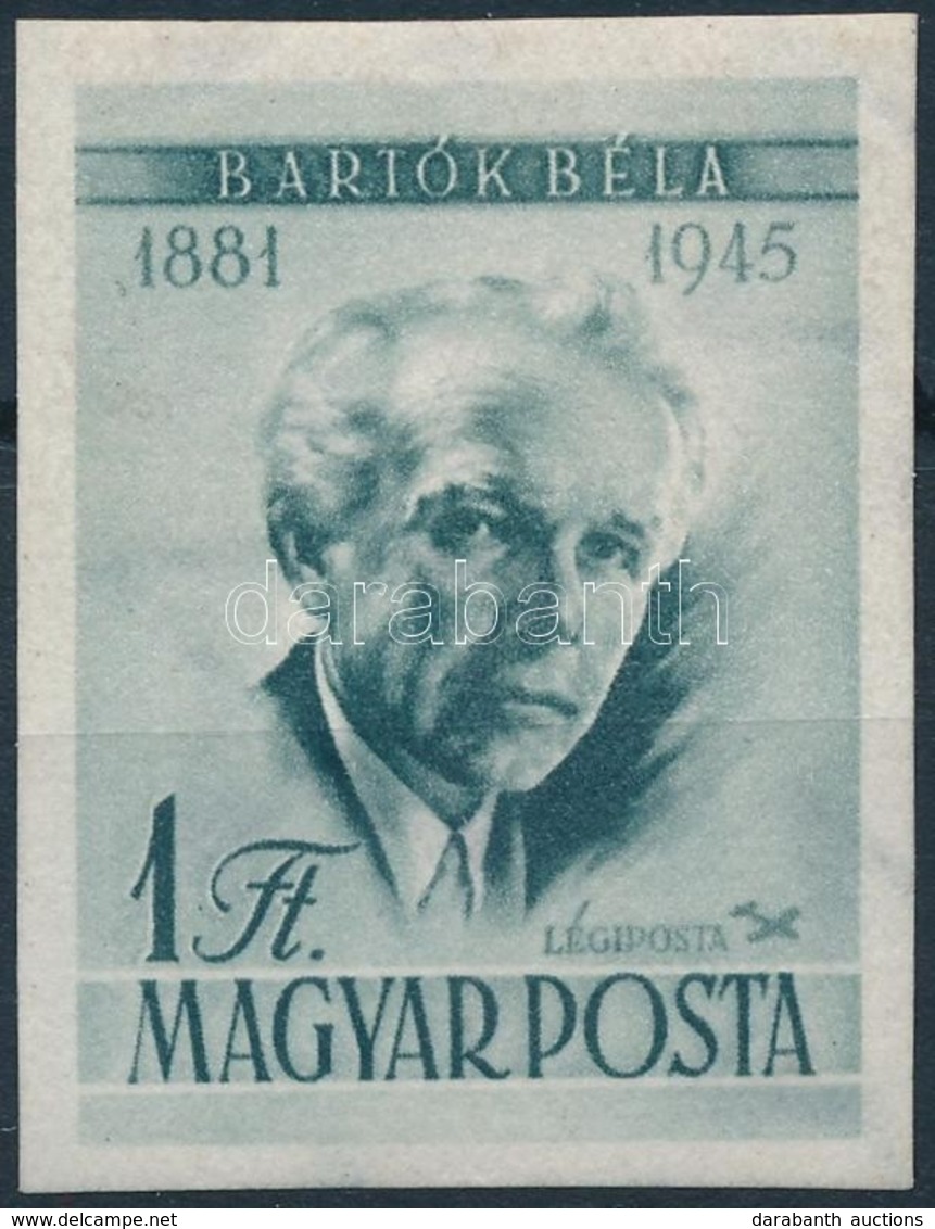 ** 1955 Bartók Béla (I.) Vágott Bélyeg - Otros & Sin Clasificación