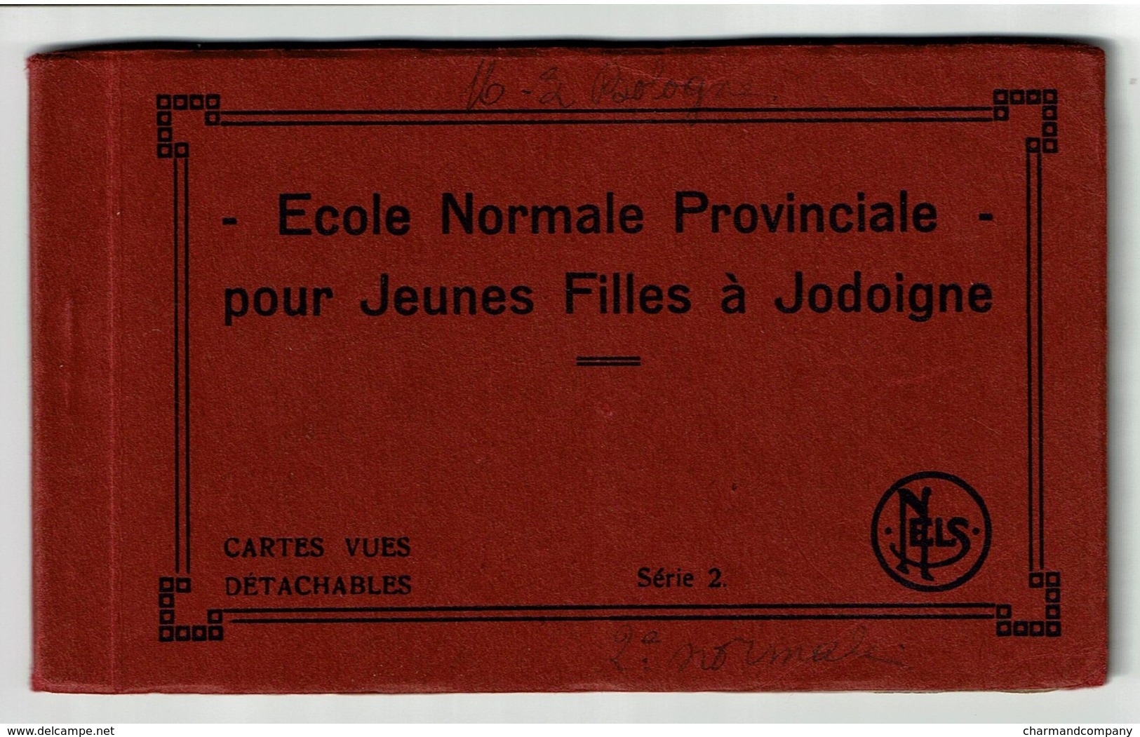 Carnet 12 Cartes - Ecole Normale Provinciale Pour Jeunes Filles à Jodoigne - Edit. Chefnay Schaerbeek - 14 Scans - Jodoigne