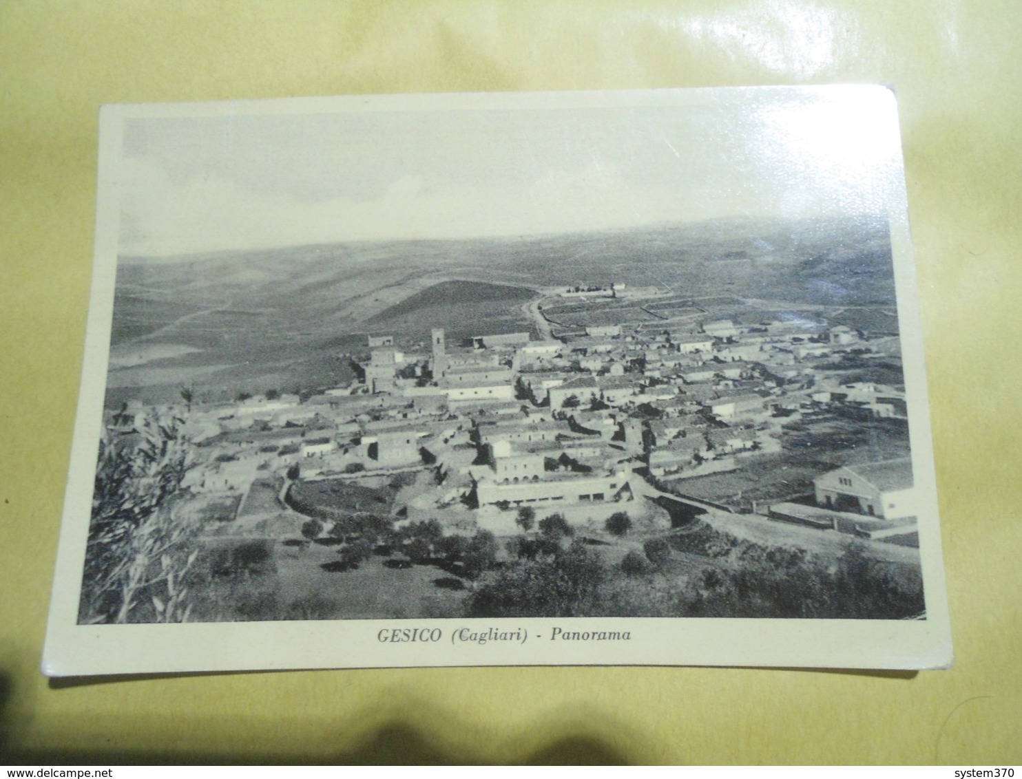 GESICO - PANORAMA - FORMATO GRANDE B/NERO - 1962 - Cagliari