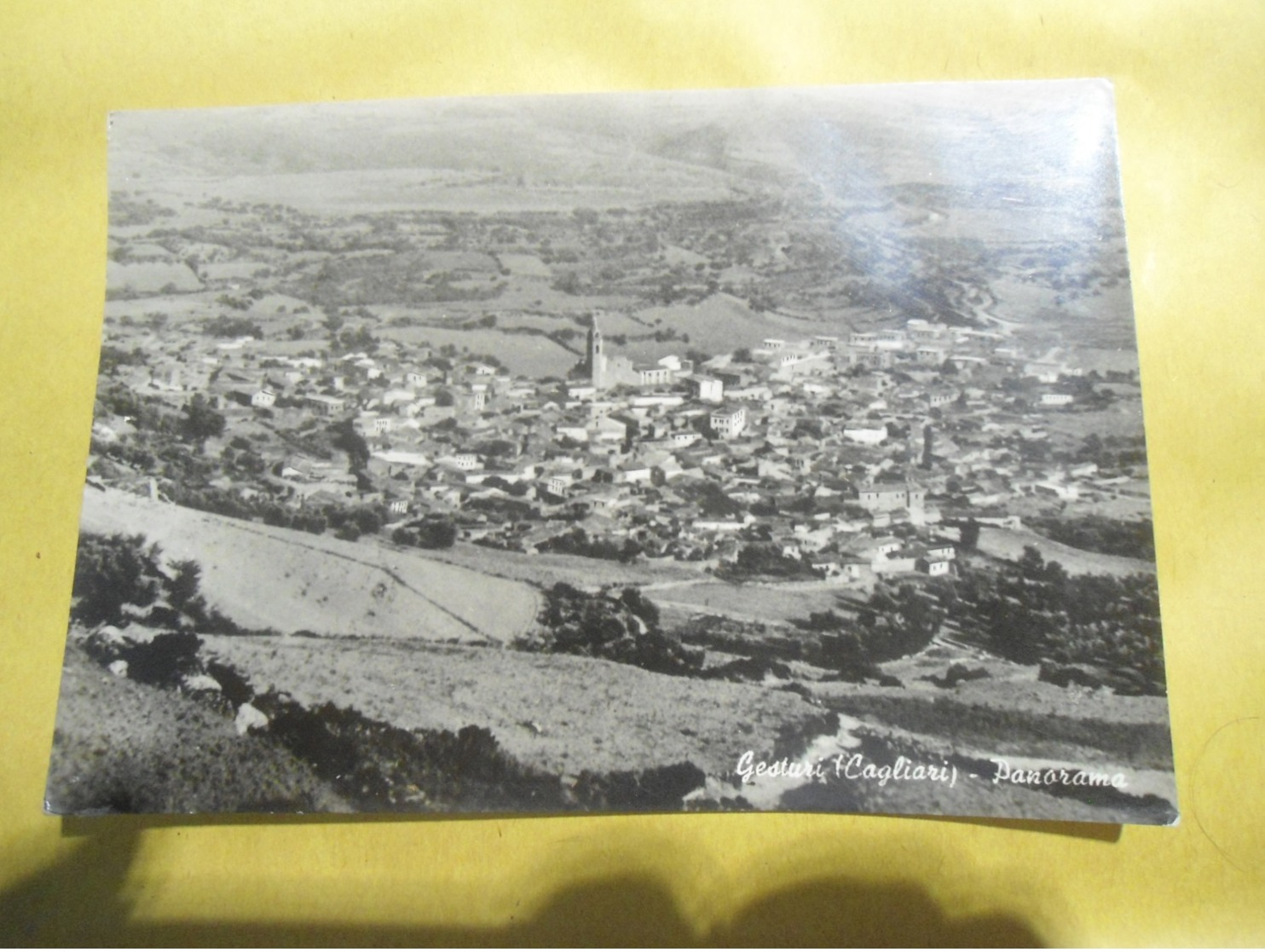 GESTURI - PANORAMA - FORMATO GRANDE B/NERO - 1960 - Cagliari