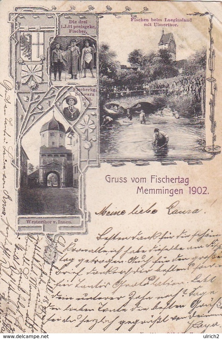 AK Memmingen - Gruss Vom Fischertag - 1902 (44763) - Memmingen