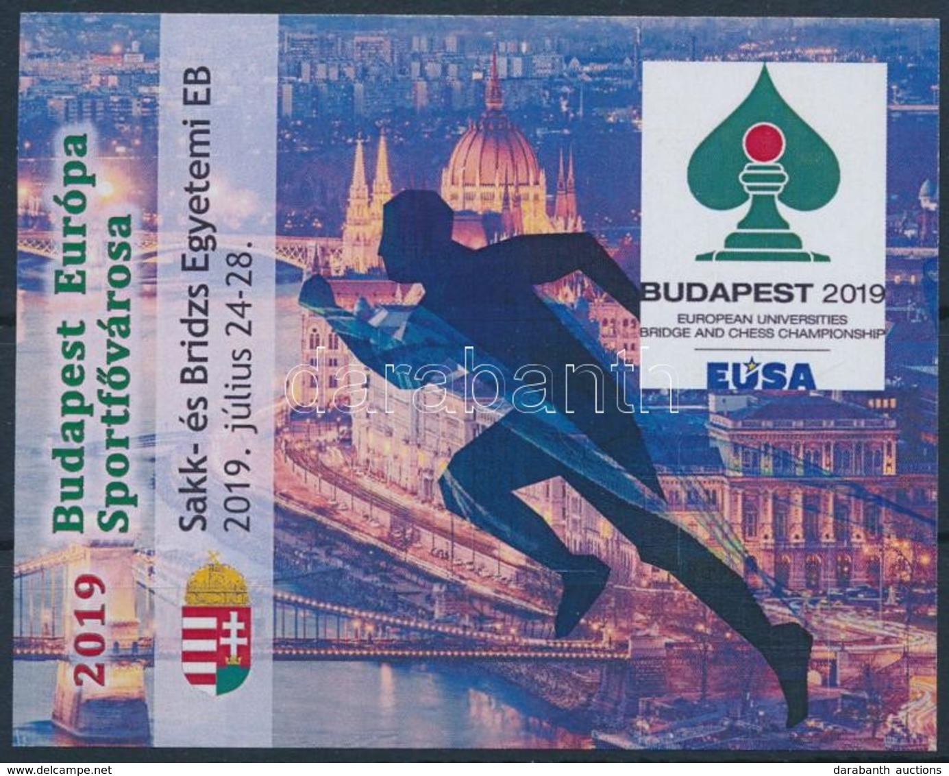 ** 2019 Budapest Európa Sportfővárosa: Sakk és Bridzs Egyetemi EB, EUSA Emlékív - Otros & Sin Clasificación