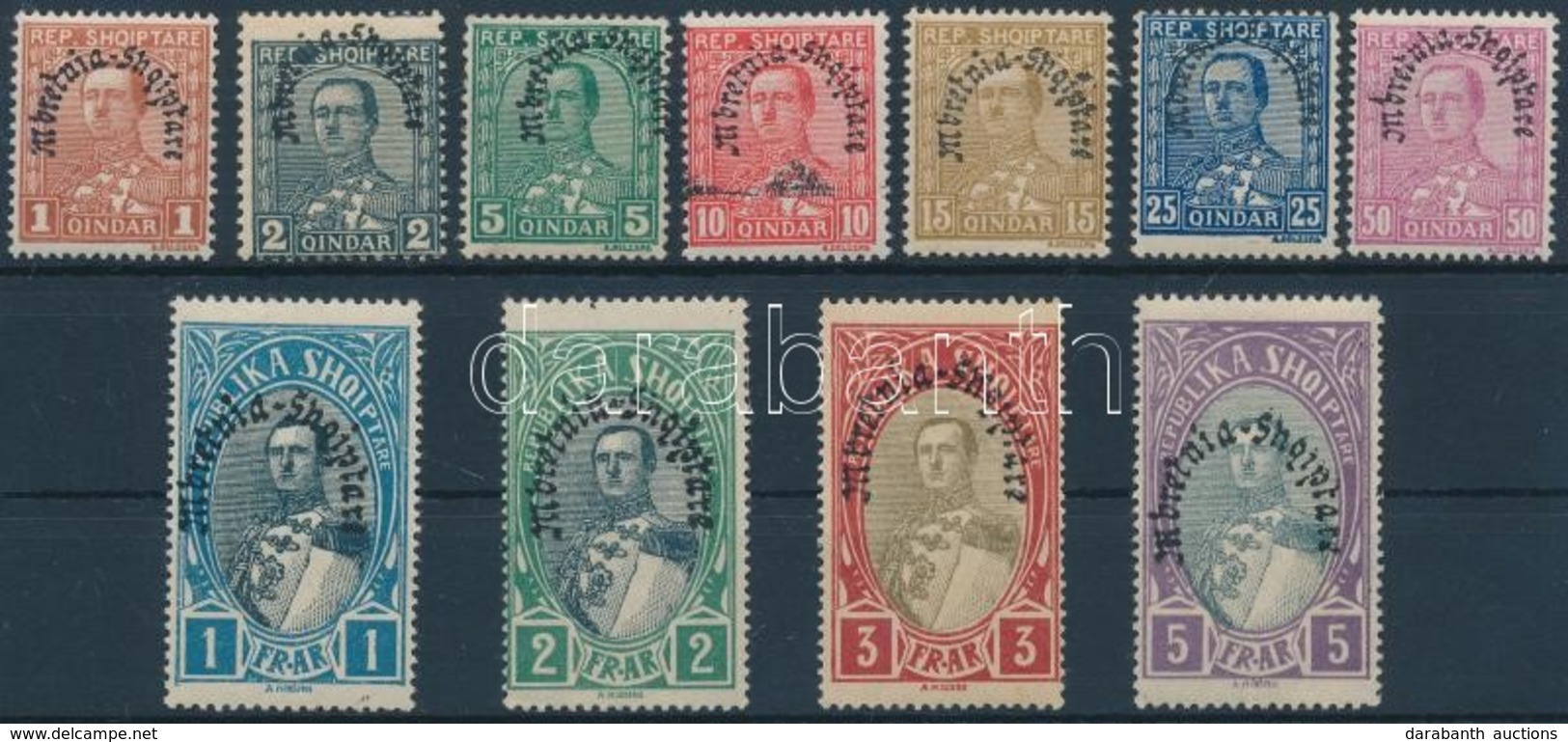 ** * 1928 Forgalmi Sor Mi 188-198 (2é Falcos) - Otros & Sin Clasificación