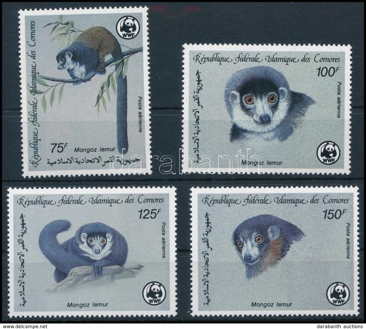 ** 1987 WWF Makik Sor,
WWF Lemur Set
Mi 792-795 - Otros & Sin Clasificación