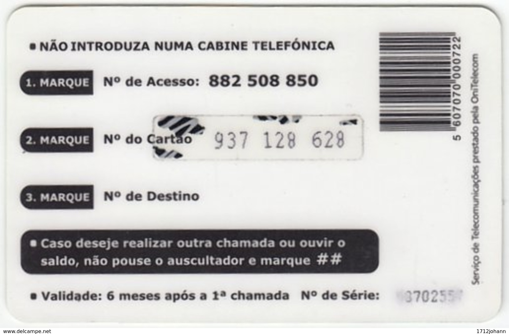 PORTUGAL A-903 Prepaid - Used - Portugal