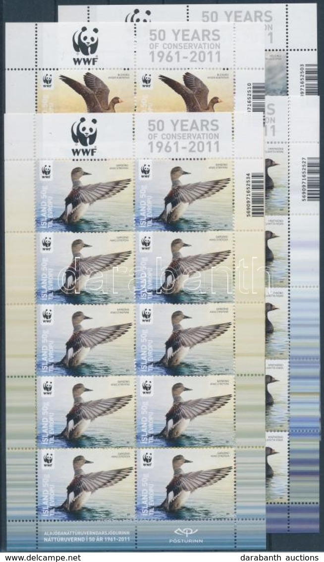 ** 2011 WWF Veszélyeztetett Madárfajok Kisívsor Mi 1298-1301 - Other & Unclassified