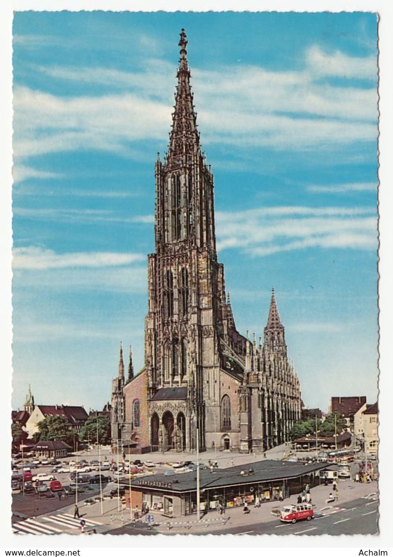 Germany - Ulm - Ulmer Münster Mit Dem Höchsten Kirchturm Der Welt - 1965 - Chiese E Cattedrali