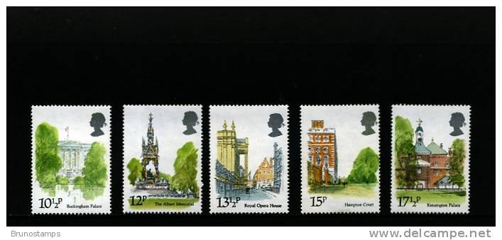 GREAT BRITAIN - 1980  LONDON LANDMARKS  SET  MINT NH - Nuovi