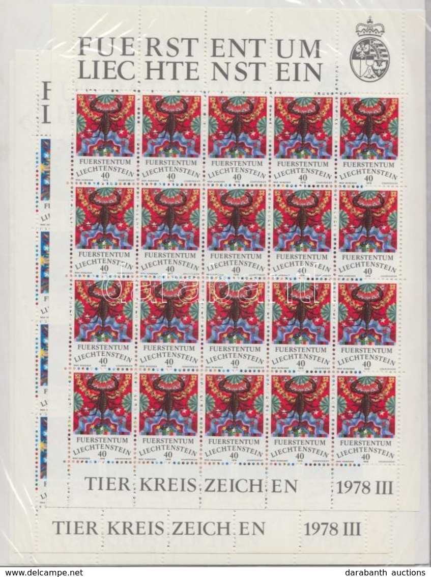 ** 1978 Csillagképek Kisívsor Mi 713-716 - Andere & Zonder Classificatie