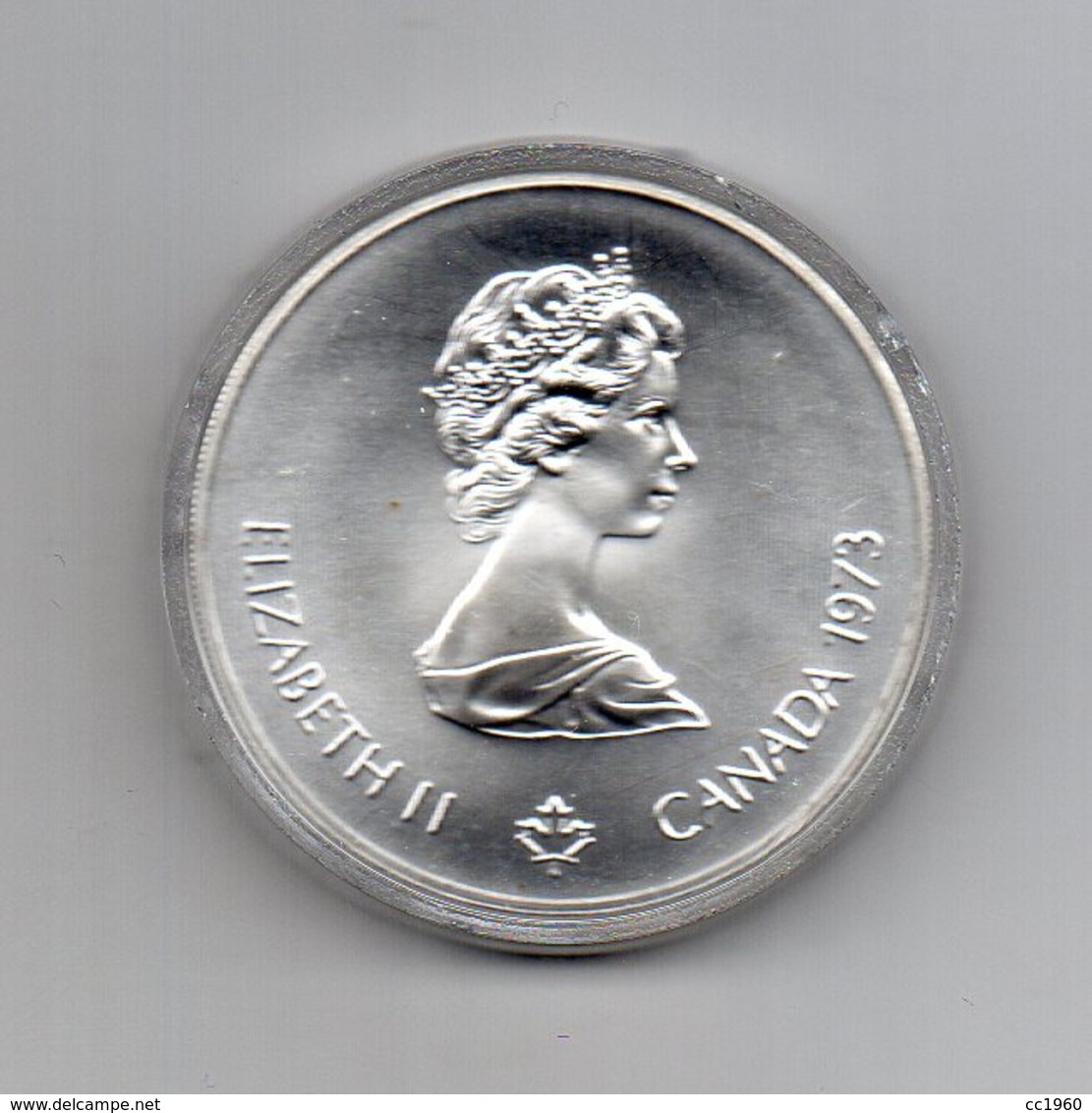 Canada - 1973 - 5 Dollari - XXI^ Olimpiadi Di Montreal Del 1976- Argento 925 - Peso 24,3 Grammi - In Capsula - (MW2634) - Canada