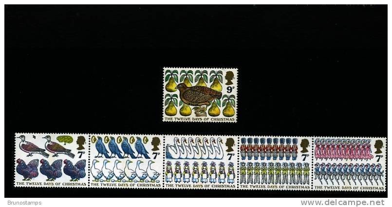 GREAT BRITAIN - 1977  CHRISTMAS  SET MINT NH - Nuovi