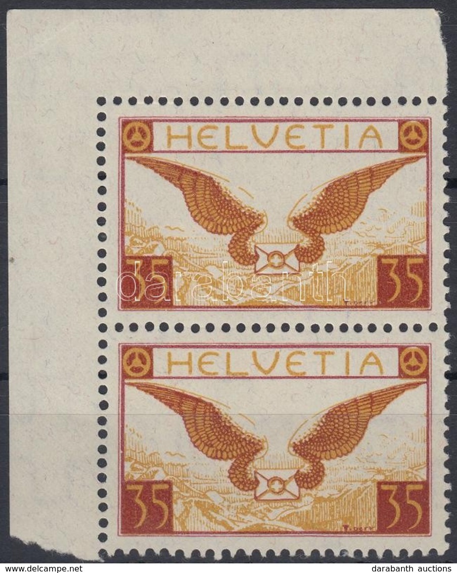 ** 1929 Mi 233 X ívsarki Pár / Corner Pair - Otros & Sin Clasificación