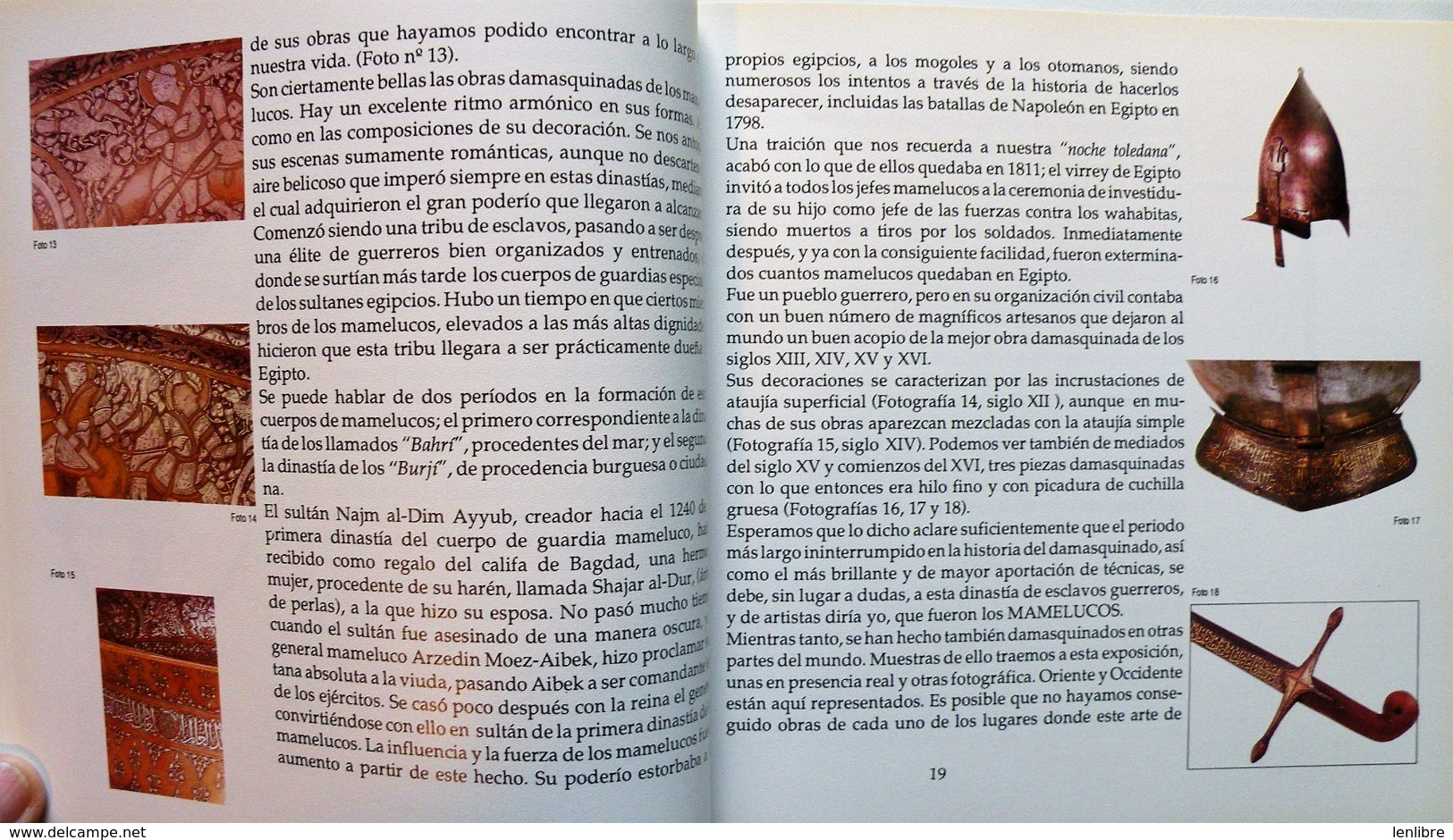 EL DAMASQUINADO De TOLEDE. Livre/Catalogue De L'exposition à Tolède En 1991. - Culture