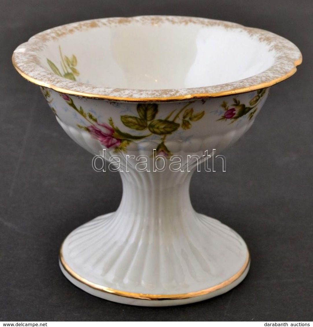 Chodziez Lengyel Porcelán Kínáló, Matricás, Jelzett, M: 11,5 Cm - Otros & Sin Clasificación