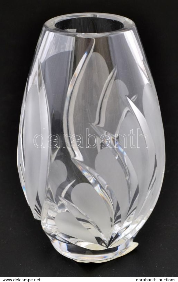 Marquis Kristály Vázácska, Eredeti Dobozában, Leírással, Hibátlan 12 Cm - Vidrio & Cristal