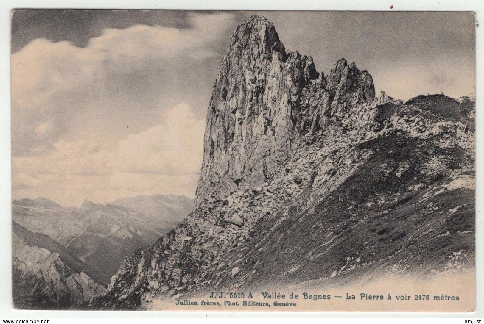 Suisse // Schweiz // Switzerland //  Valais // Vallée De Bagne, La Pierre à Voir - Andere & Zonder Classificatie