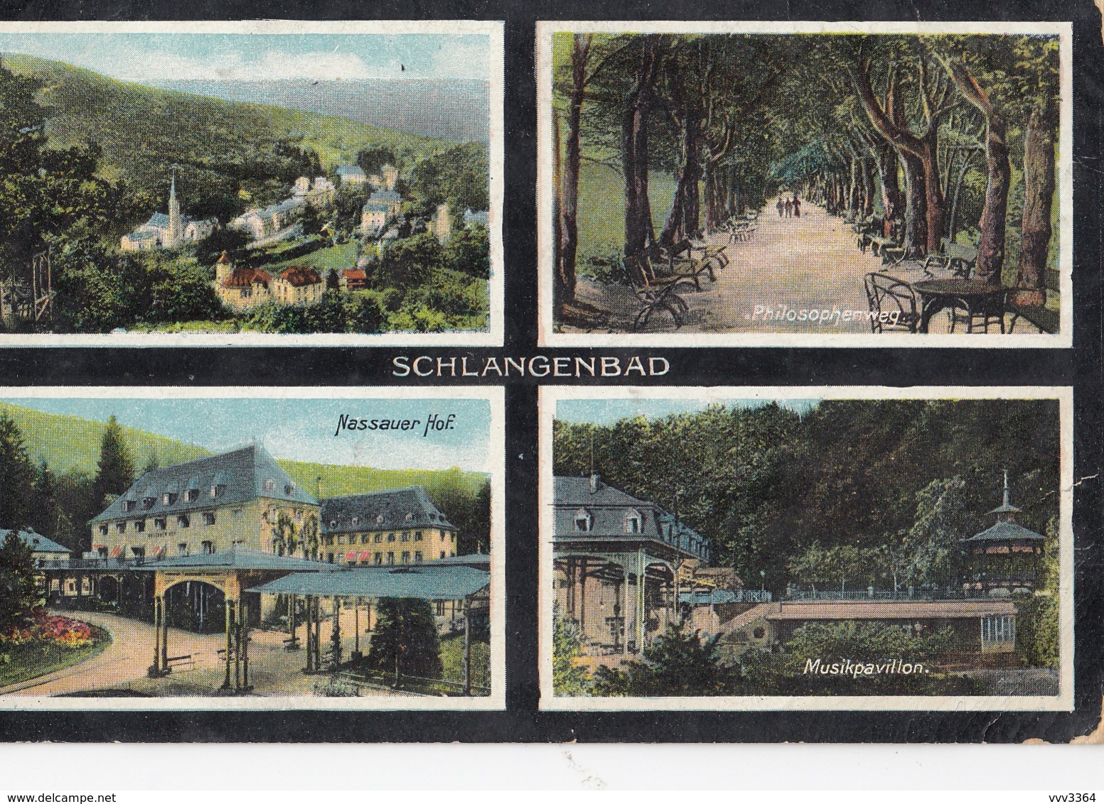 SCHLANGENBAD: Carte Multivues - Schlangenbad