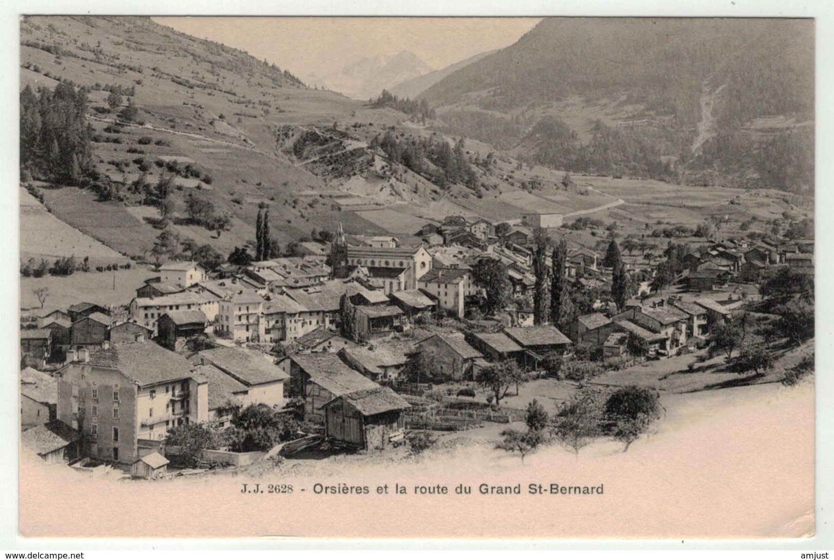 Suisse // Schweiz // Switzerland //  Valais // Orsières Et La Route Du Grand St.-Bernard - Orsières