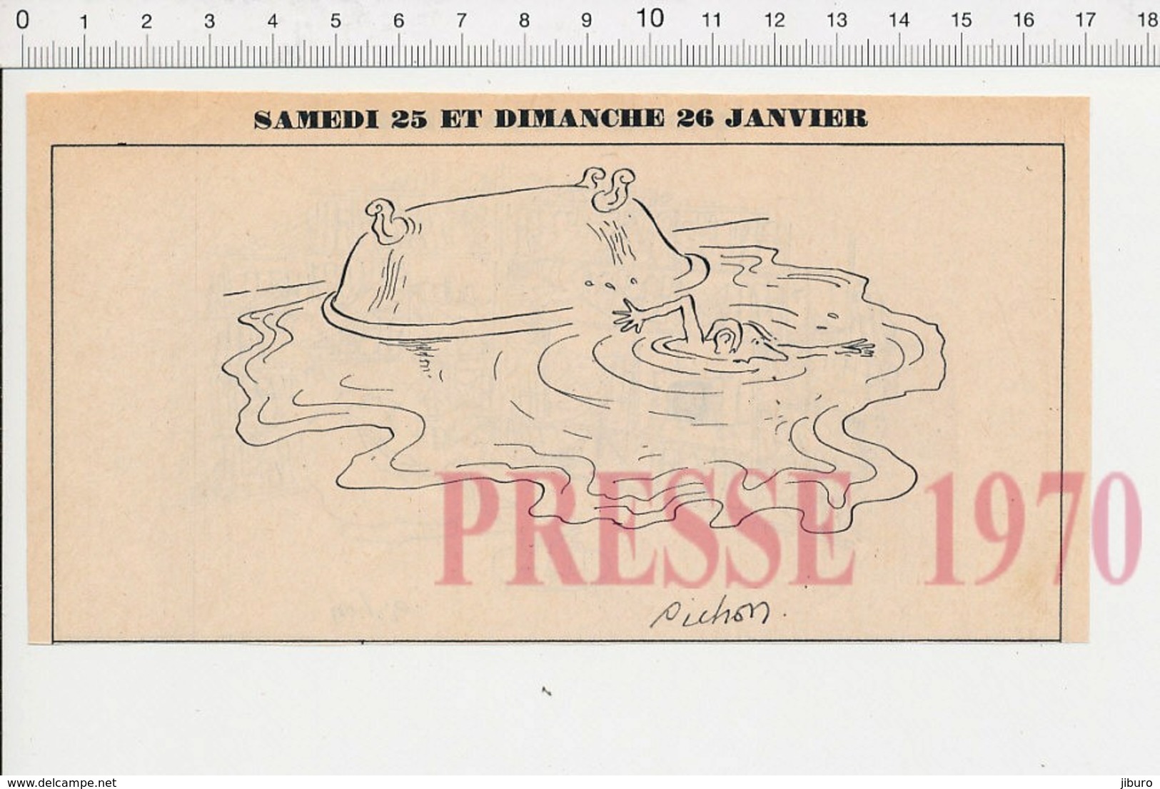 2 Scans Humour Télévision Télespectateur Bibliothèque Privée Livres Lecture Toile D'araignée Naufrage Baignoire 198PF35 - Unclassified