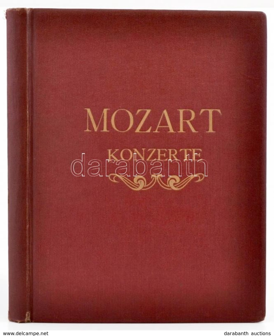 Berühmte Klavier-Konzerte Von W. A. Mozart, Revidiert Von Adolf Ruthardt, 232p - Other & Unclassified