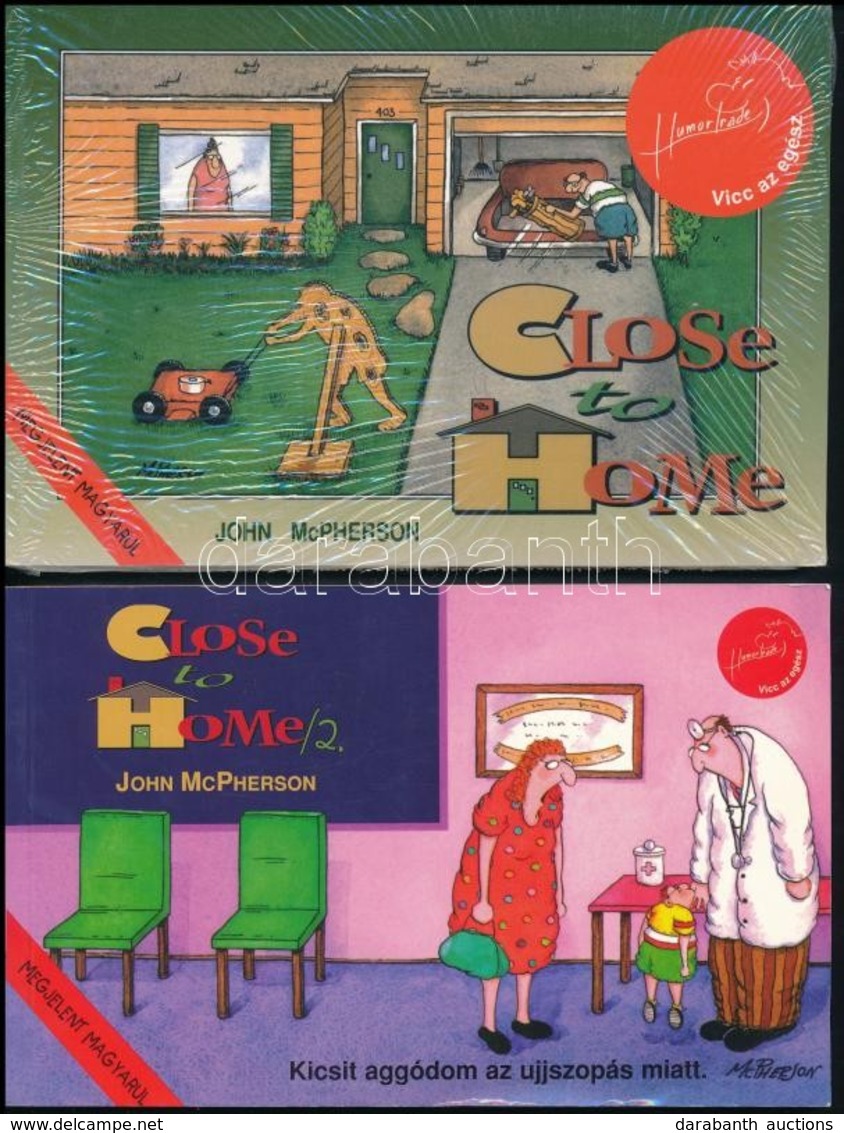 John McPherson: Close To Home 1-2. Ford.: Sárossy Beck Anita. Hn.,1998,HumorTrade. Kiadói Papírkötés. - Sin Clasificación