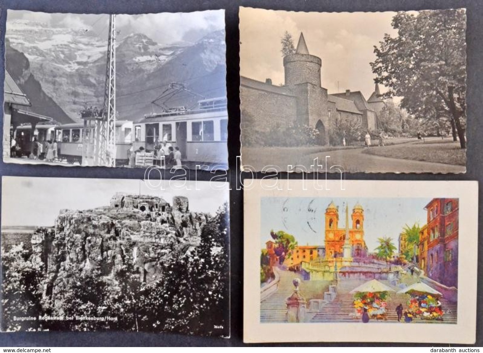 ** * 100 Db RÉGI és MODERN Külföldi Városképes Lap / 100 Pre-1945 And Modern European And Worldwide Town-view Postcards - Sin Clasificación