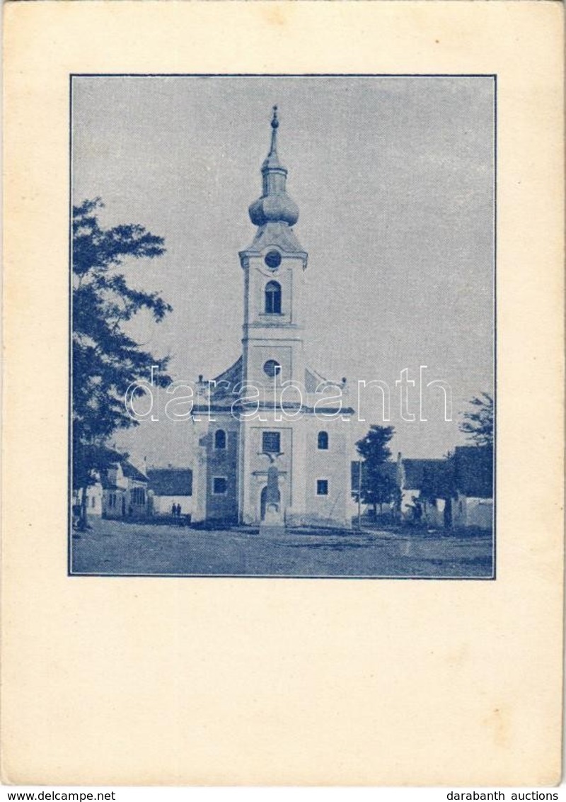 T2 1940 Adásztevel, Református Templom. A Templom 1753-ban, A Torony 1810-ben épült. Fejes Zsigmond Felvétele - Unclassified
