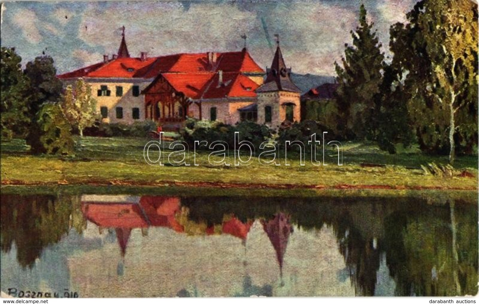 T2/T3 1930 Bethlen, Beclean; Gróf Bethlen Pál Kastélya / Castle S: Bosznay (EK) - Sin Clasificación