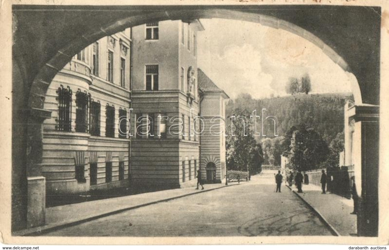 * T2/T3 Besztercebánya, Banská Bystrica; Nemzeti Utca Az Kapuból / Narodná Ulica / Street View From The Gate  (EK) - Sin Clasificación