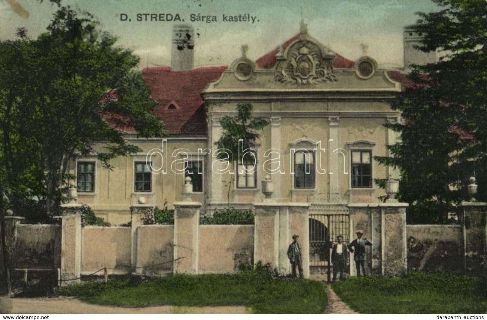 * T3 1928 Dunaszerdahely, Dunajská Streda; Sárga Kastély. Kiadja Petényi Márk / Castle (r) - Sin Clasificación