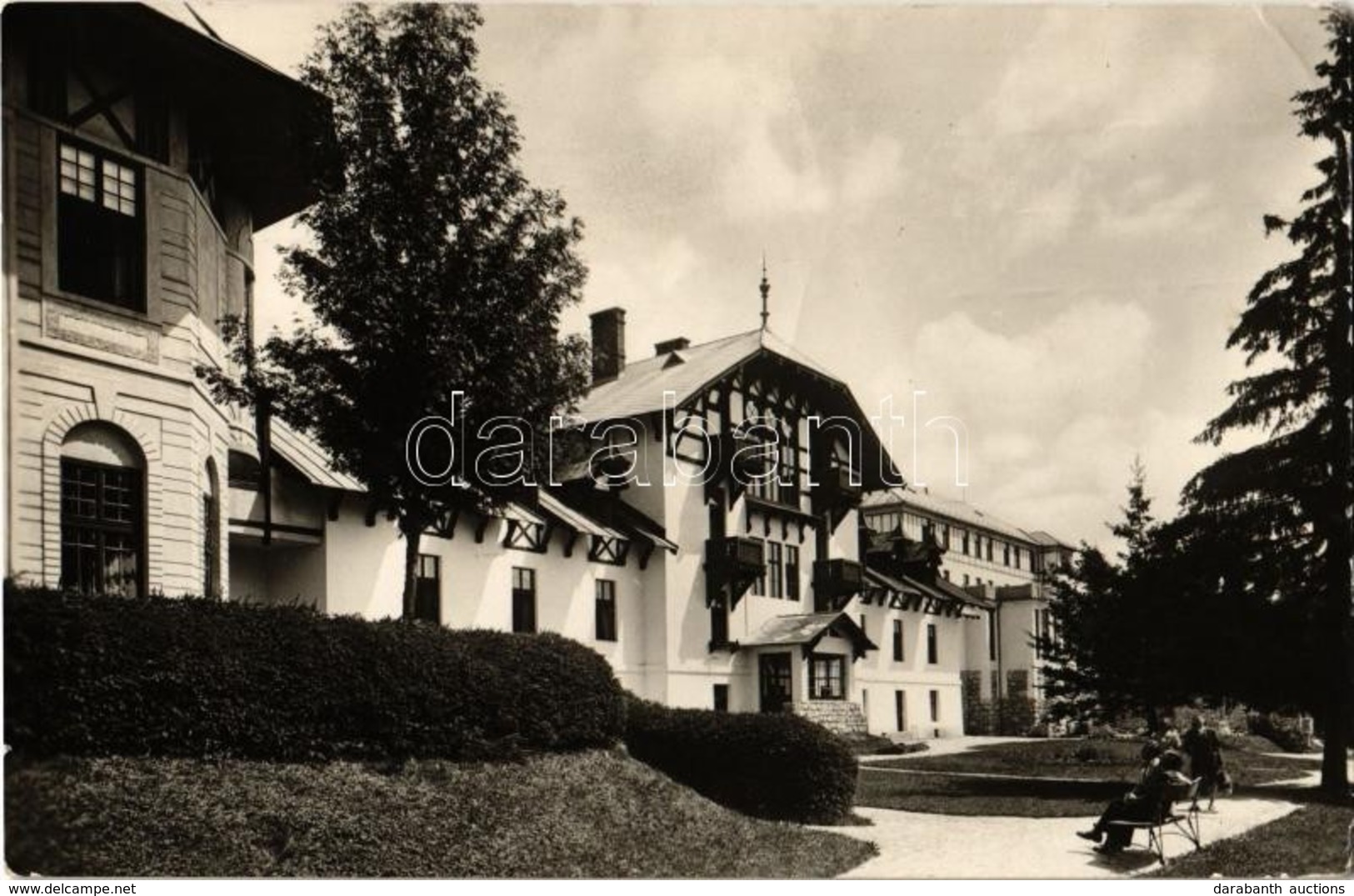 T2/T3 1951 Tátra, Vysoké Tatry; Új Csorba-tó, Szálló / Nové Strbské Pleso, M.n.m. Zotavovna ROH - Zdravá Generácia / Hot - Sin Clasificación